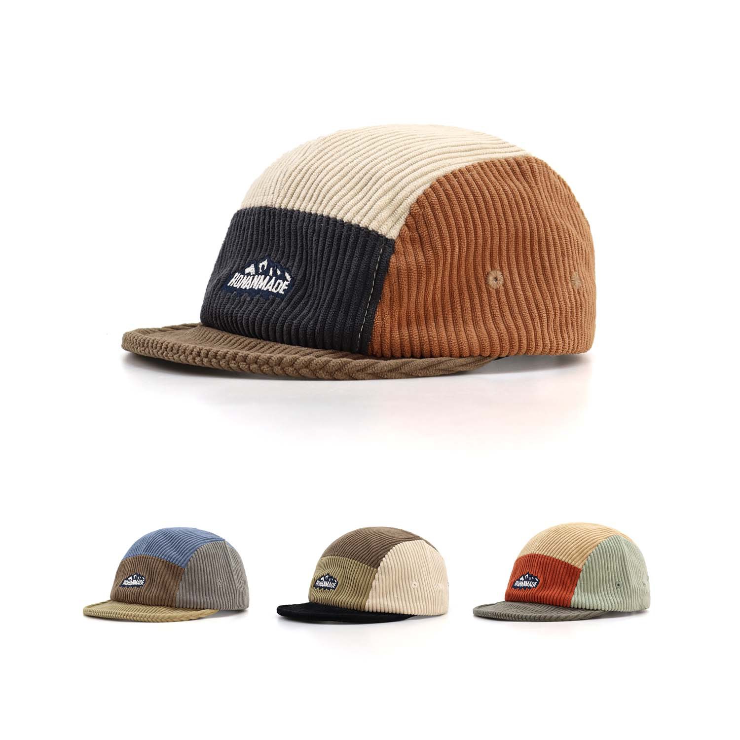 2026 Autumn Winter New Corduro - Corduroy Cap 5 Panel 评论和价格