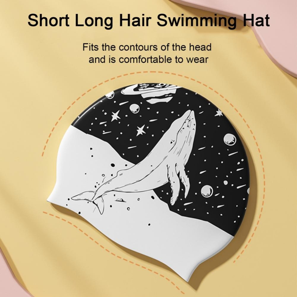 Not Too Tight Double-sided Pri - Swim Hat Silicone 评论和价格