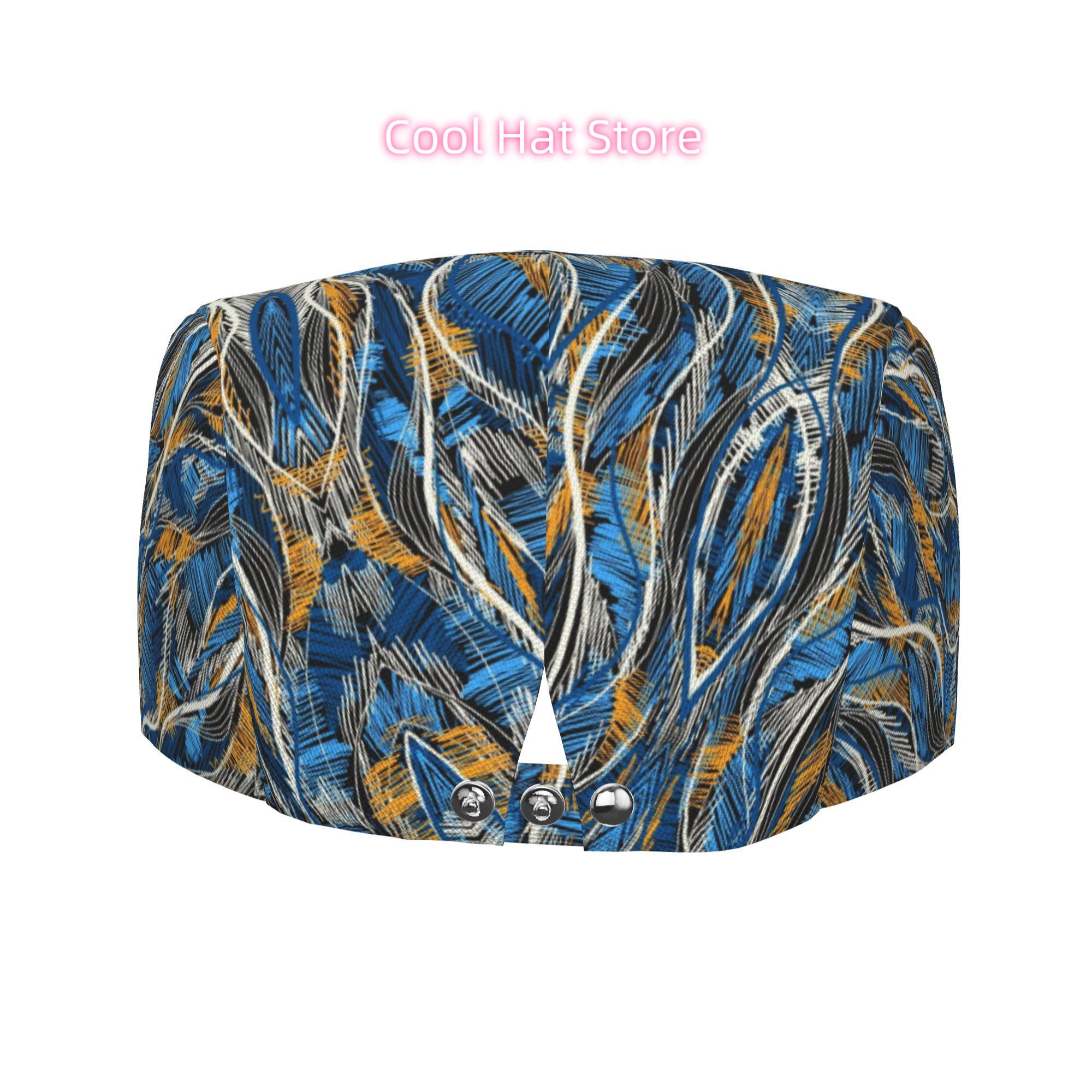 Brushstroke Flame Waves Men an - Newsboy Cap Ivy 评论和价格