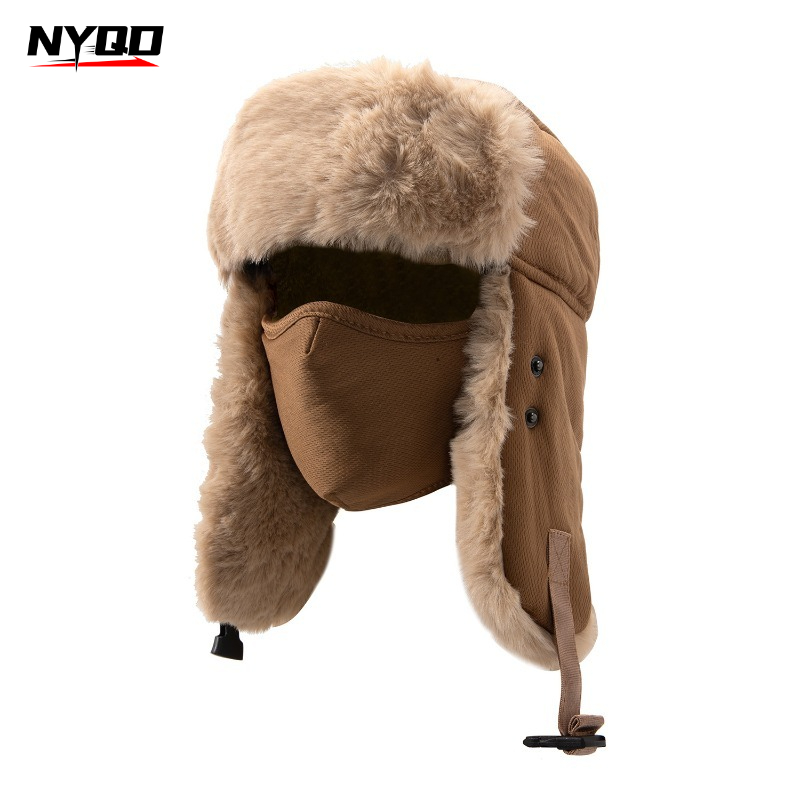 Men Winter Faux Fur Trapper Ha - Trapper Hat Ear Flap 评论和价格