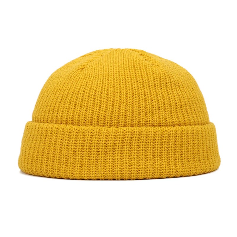 Winter Soft Knitted Beanie Hat - Beanie Cuffed Knit 评论和价格