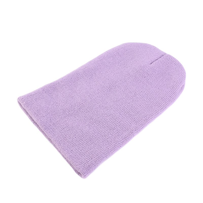 Fashion Solid Color Knit Beani - Beanie Cuffed Knit 评论和价格