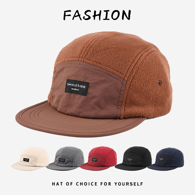 Men Women Fleece 5‑Panel Camp  - Corduroy Cap 5 Panel 评论和价格