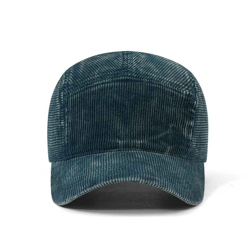 Custom Embroidered Logo Five P - Corduroy Cap 5 Panel 评论和价格
