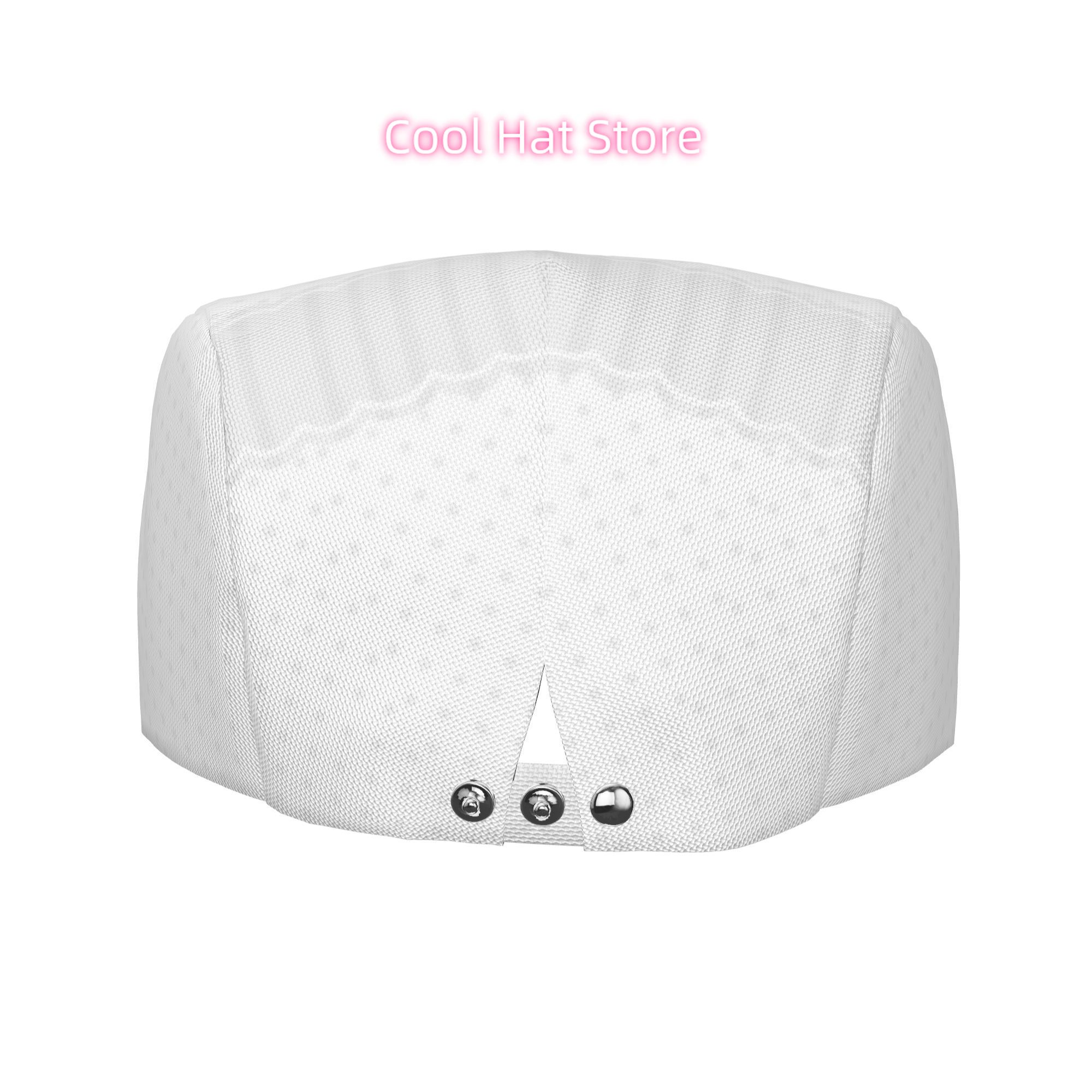 White Polka Dot Lace Trim Men  - Newsboy Cap Ivy 评论和价格